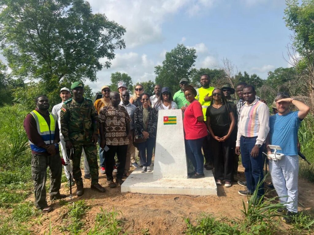 Boundary Inspection at Ziope in the Volta Region – 19th April, 2024