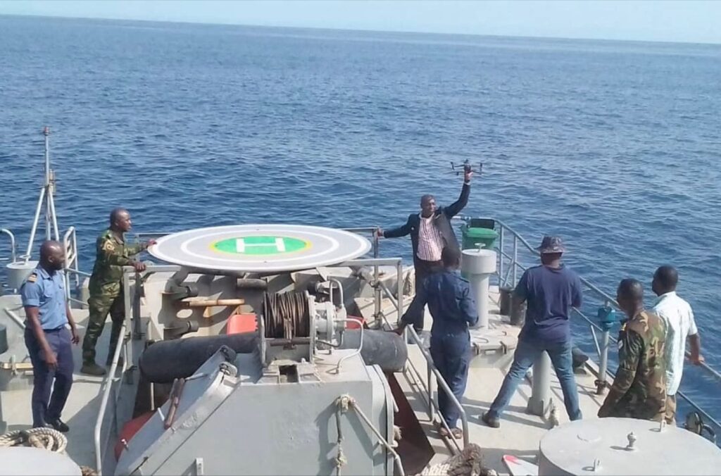 Third Maritime Boundary Inspection Exercise Along Western Frontiers of the Maritime Domain of Ghana – 8th to 11th April, 2024