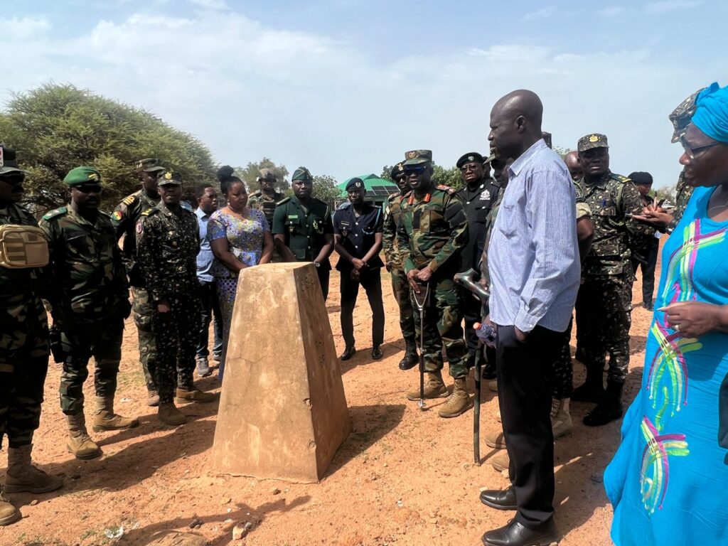 Border Community Sensitisation Exercise at the Namoo Border Post in the Bongo District, Upper East Region