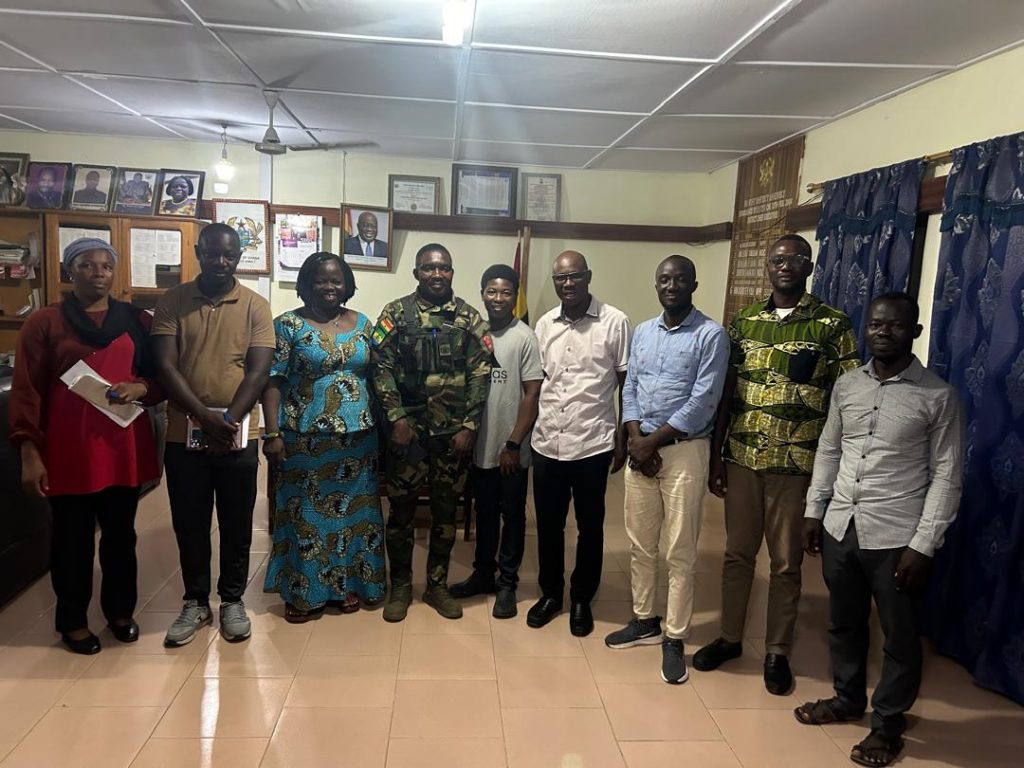 Ghana Boundary Commission conducts field research in three communities in the Upper West Region