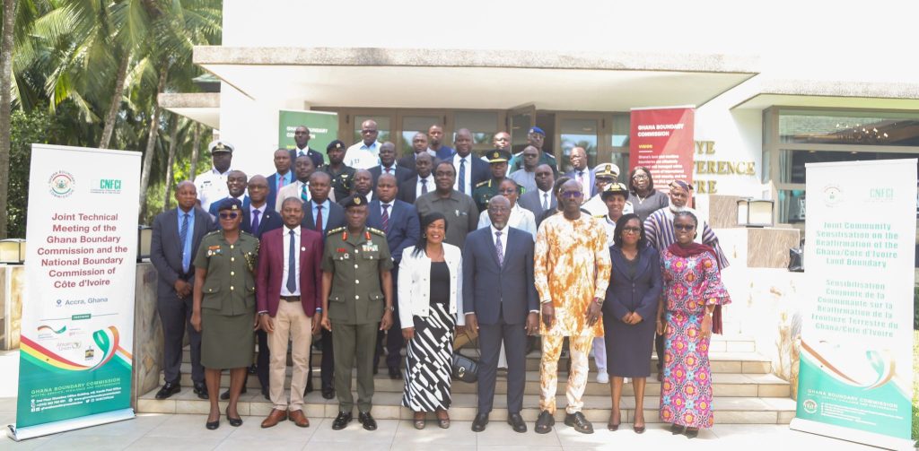 The Fourth Joint Ghana/Cote d’Ivoire Boundary Commissions bi-annual meeting opened in Accra on Monday 4 November 2024