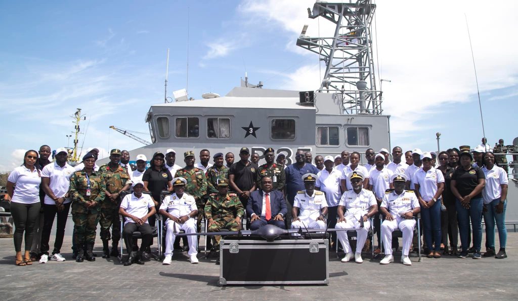 Commissioning of Maritime Drones - 22nd October 2022 drone grp pic