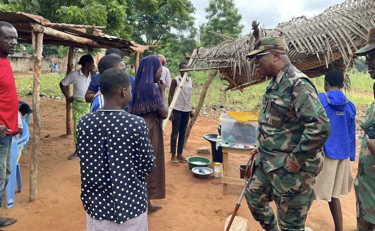 Ghana Boundary Commission Deepens Engagement In Volta Region To Strengthen International Boundary Governance - 25th July 2025 gen ntem with locals in the community