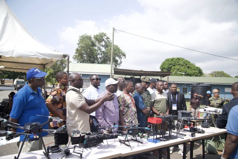 2-day regional orientation on the use of drones in international boundary management - 20th November 2025 participants at drone training