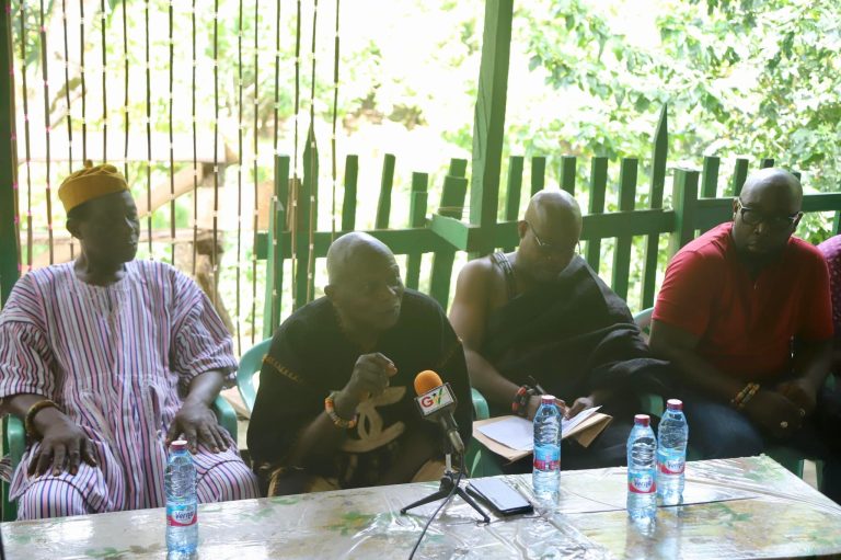 the Ghana Boundary Commission and the Land Boundary Commission of Togo organised a joint sensitisation programme at Leklebi-Kame (Ghana) and Kame Tonu (Togo) - 20th October 2023 q & a time at leklebi kame