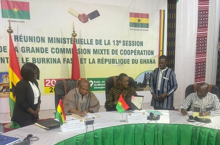 with foreign affair minister