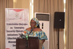 lady at nat. stakeholders dialogue 24