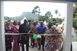 sod cutting for leklebi kami health centre 24