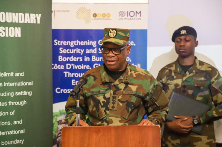 Three West African Boundary Commissions and a Directorate Unite To Harmonise Priorities For The Governance of The International Boundaries gen ntem speech