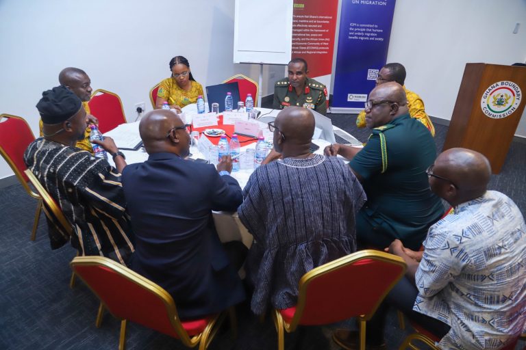 A Workshop to Review Ghana Boundary Commission Priorities - 13 May 2026 grp discussion at lancaster