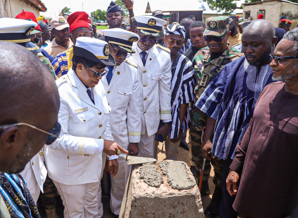Ghana and Burkina Faso Conclude Week-Long Engagements With the Re-launch of the Common Land Boundary Reaffirmation gh bf common land boundary reaffirmation 26 bf at pillar