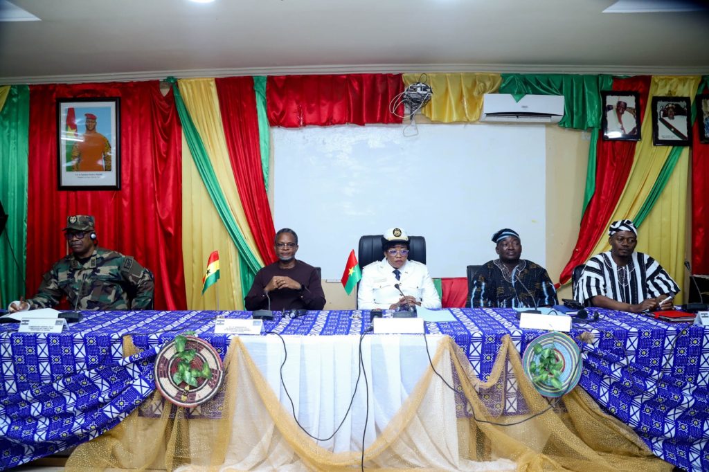 Ghana and Burkina Faso Conclude Week-Long Engagements With the Re-launch of the Common Land Boundary Reaffirmation gh bf common land boundary reaffirmation 26 high table