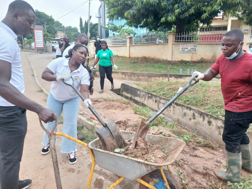 Ghana Boundary Commission Joins National Clean-up Exercise - 10th July 2026 whatsapp image 2026 07 10 at 5.13.57 pm