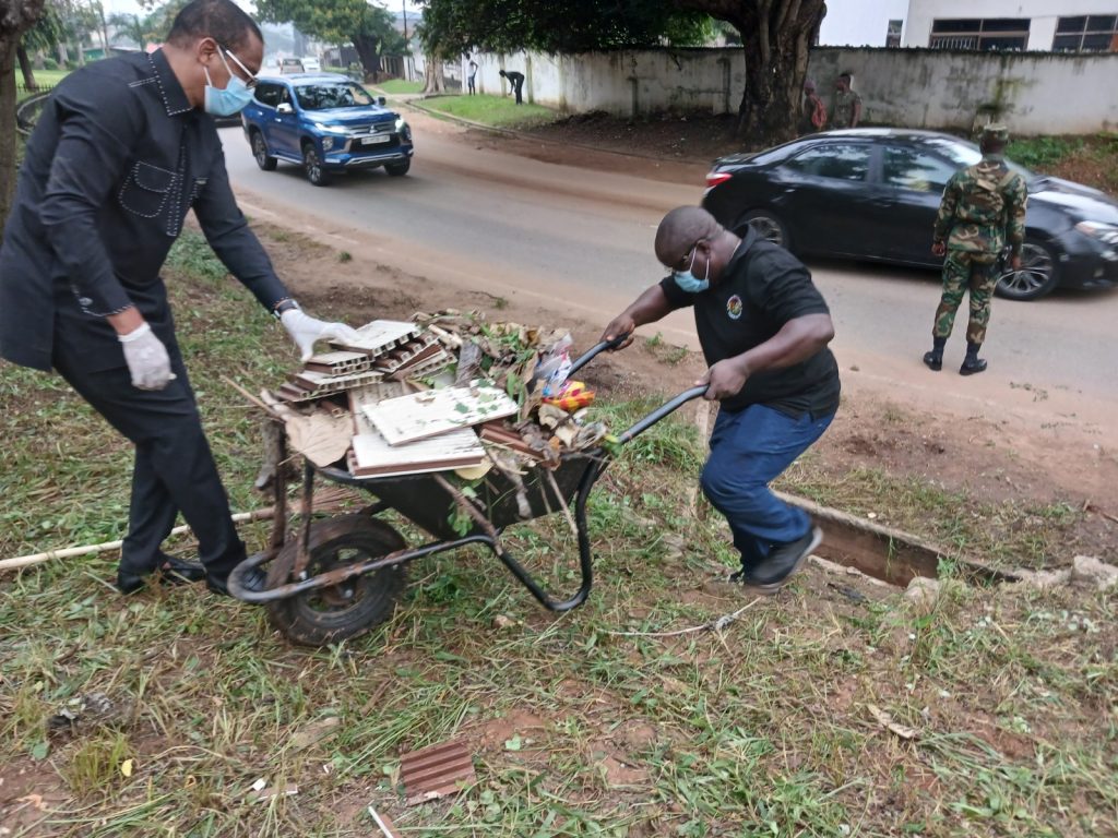 Ghana Boundary Commission Joins National Clean-up Exercise - 10th July 2026 whatsapp image 2026 07 10 at 5.13.58 pm