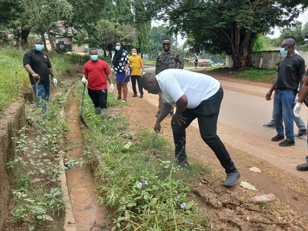 Ghana Boundary Commission Joins National Clean-up Exercise - 10th July 2026 whatsapp image 2026 07 10 at 5.14.02 pm