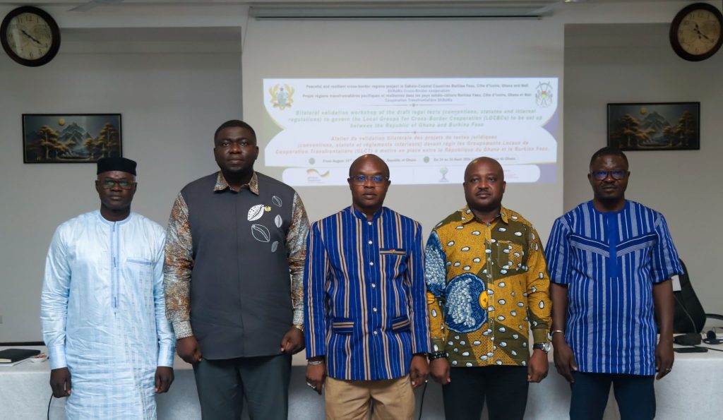 Ghana, Burkina Faso And Côte D’ivoire Begin Week-Long Bilateral Engagement to Adopt Frameworks to Enhance Cross-Border Cooperation at the Local Level - 24 August 2026 bilateral lgcbc opening @wa 3